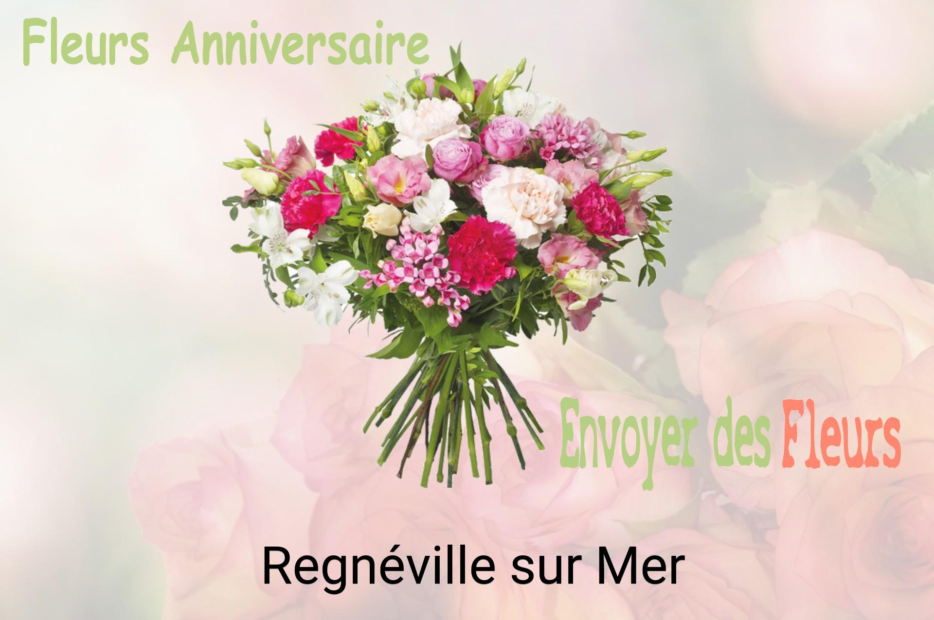 Bouquet de fleurs d’anniversaire livré à Regnéville-sur-Mer